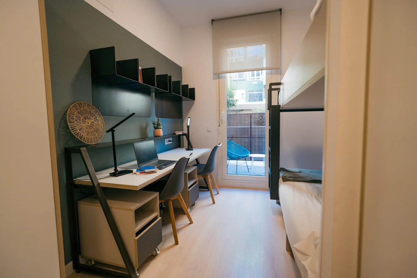 Double rooms with bunk bed